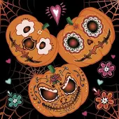 Daisy - Lunch servetten - Mexican pumpkins