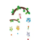Small Foot design Mobile Vliegende Uilen
