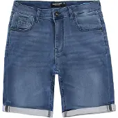 Cars Jeans Seatle Short Den. Stone Used Size: XS | Denim Shorts Outlet | Heren | Blauw