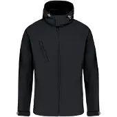 Kariban Heren Softshell Jas Met Afneembare Capuchon | Maat: S