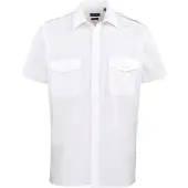 Premier Pw212 Pilot Shirt Short Sleeve Regular Fit | Maat: 17