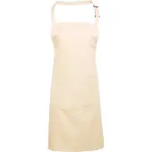 Premier Colours Collection Bib Apron With Pocket | Maat: Één maat