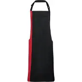 Premier Colours Collection Contrast Bib Apron | Maat: Één maat