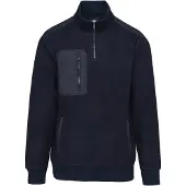 WK. Designed To Work WK905 Ecologishe fleece met ritskraag unisex