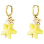 Yehwang Palms oorbellen Yellow
