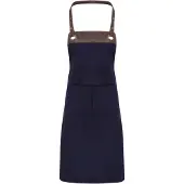 Premier Espresso Bib Apron | Maat: Één maat