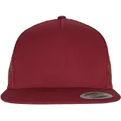 Flexfit Pet 'Classic' donkerrood / zwart / wit