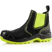 Buckbootz Buckz Bviz3 Highviz Werkschoen S3 Geel/zwart | Maat: 40