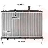 VAN WEZEL 82002188 Radiateur