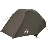 vidaXL Vistent 3-persoons waterdicht bruin