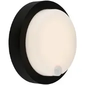 Briloner Pula - Wandlamp Oplaadbaar - buitenverlichting - buitenlamp met bewegingssensor - met akku - USB-C - 4W - zwart