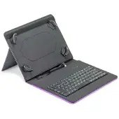 Maillon Bluetooth toetsenbord met tablethouder Maillon Technologique MTKEYUSBPR2 9.7"-10.2" Zwart Qwerty...