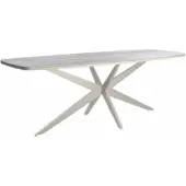 Yoi Tuintafel Calma High Dining Salix Travertin 270 x 110 cm
