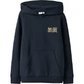 Name it Sweatshirt 'NKMKian' navy / cognac / sepia / offwhite