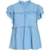 Vila Blouse 'VIPreta' lichtblauw