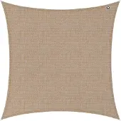 Kopu schaduwdoek vierkant 280 gram waterdoorlatend 4x4 m beach