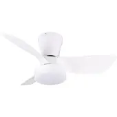 TRIO Plafondventilator met LED lamp | Randers | Ø 76 cm | 2700-6000K | Wit | 20W | Lighting