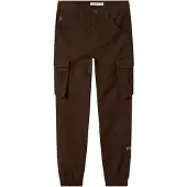 Name it Broek 'Bamgo' donkerbruin
