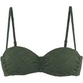 LASCANA Beugelbandeau bikinitop Omara met broderie anglaise | Maat BB
