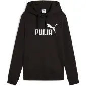 Puma Sportief sweatshirt 'ESS No. 1' zwart / wit