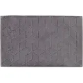 Villeroy & Boch Badmat Carré Graphite (set van 2)-50 x 80 cm