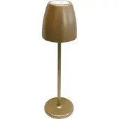 MEGATRON Akku Tischleuchte gold 351293