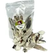 Petsnack konijnenoren met vacht 200 gr - Hondensnacks