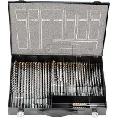 Projahn hamerboren set ROCKET 5, SDS-plus, 40-delig, PGM, in magazijn, Ø 6-12 mm, lengtes 110-210 mm