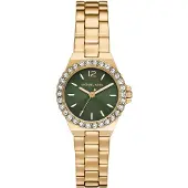 Michael Kors Dameshorloge - Geel Staal - Waterdicht 30 Atm - Analoge Quartz