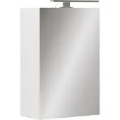 Vicco Lavio Badkamerspiegelkast – 40 x 60 cm met LED-verlichting Wit