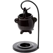 Puckator Zwarte Ketel Hangende Geurbrander met stand