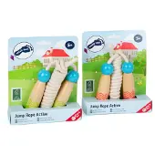 Small Foot - Houten Springtouw met Patroon, set van 2