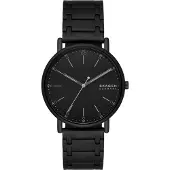 Skagen Signatur Heren Horloge Zwart SKW6914