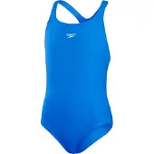 Speedo Endurance+ sportbadpak Medalist blauw Meisjes Polyester Effen - maat 104