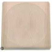 Triangle wiegebord beukenhout, 20x20x3cm, 50.805.20.00