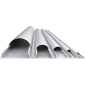 Multibrackets Premium aluminium kabelgoot - 110 x 3,3 cm / zilver