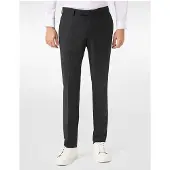 Pierre Cardin Ryan Modern Fit Broek zwart, Effen