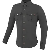 Bogotto Furrow Dames Donkergrijs Motorshirt Maat 2XL