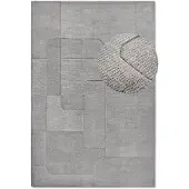Home Collection Vloerkleed Charlotte Rechthoekig - Grijs 160 x 230 cm