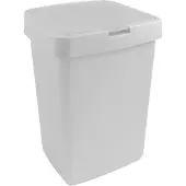 Sunware - Delta prullenbak klep 25L wit