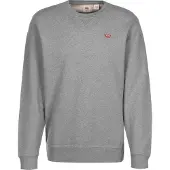Levi's Sweatshirt 'Original Housemark Crewneck Sweatshirt' donkergrijs