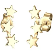 Elli - Elli Oorbellen Sterren 925 Sterling Zilver Dames