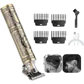 INF Tondeuse met accessoires oplaadbaar Goud
