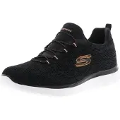 SKECHERS Sneakers laag 'Summits' oranje / zwart