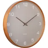 Karlsson Acento Wandklok | Ø40cm | Light grijs