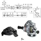 Shimano Nexus 3 3s41 Versnellingshendel