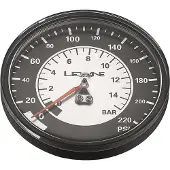 Lezyne voetpomp manometer 220 PSI