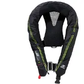 Baltic Legend 165 Auto Harness Inflatable Life Jacket Zwart 40-120 kg
