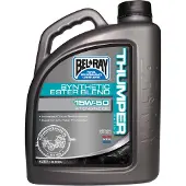 Bel-Ray Thumper Racing 15W-50 Motor olie 4 liter Maat
