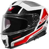 Schuberth S3 Daytona Wit Grijs Rood Integraalhelm Maat XS